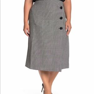 T Tahari Women's Plus Pencil Skirt 18W